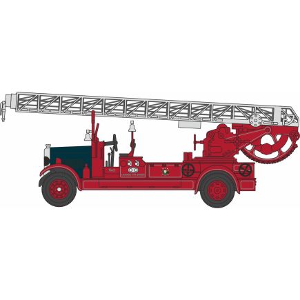 Oxford Diecast 76TLM008 OO Gauge Leyland TLM Liverpool Fire Brigade