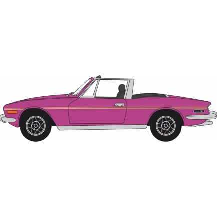 Oxford Diecast 76TS005 OO Gauge Triumph Stag Magenta
