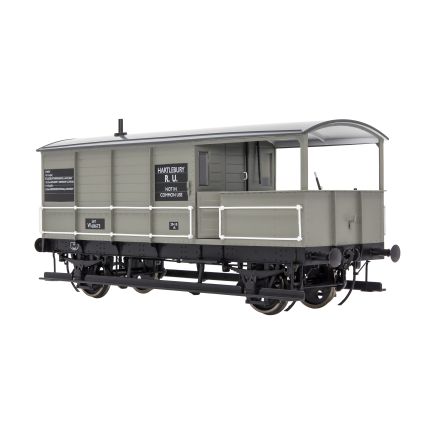 Dapol 7F-300-006 O Gauge GW Toad Brake Van Diagram AA20 W68673 BR Grey