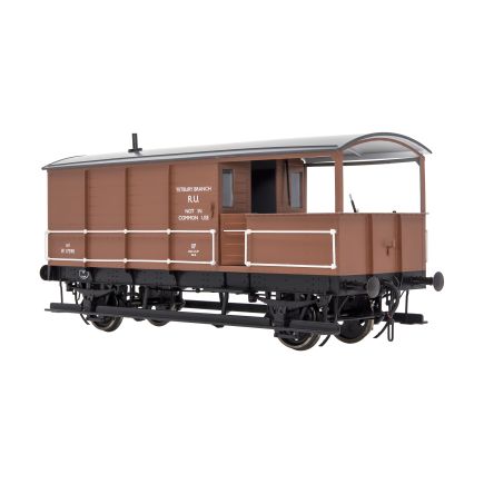 Dapol 7F-300-009 O Gauge GW Toad Brake Van Diagram AA21 W17390 BR Bauxite