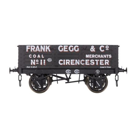 Dapol 7F-052-011 O Gauge 5 Plank Wagon 9' Wheelbase 'Frank Gegg & Co.' No.11