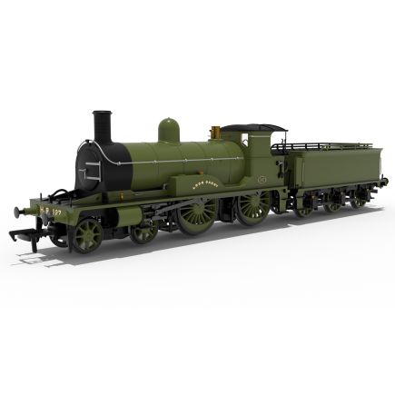 Rapido 811504 OO Gauge Highland Railways Loch Class 4-4-0 127 'Loch Garry' HR Plain Green DCC Sound Fitted