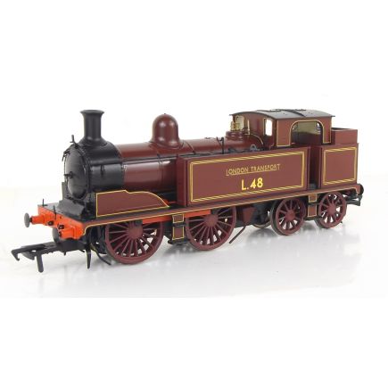 Rapido 909002 OO Gauge Metropolitan Railway 0-4-4 Tank L48 London Transport Lined Maroon