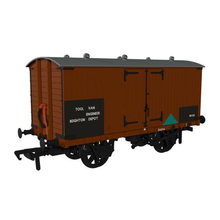 Rapido 930015 OO Gauge GNR 8 Ton Van BR Bauxite Tool Van E432764