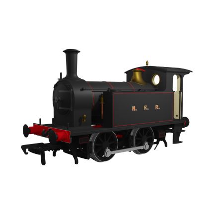 Rapido 932003 OO Gauge NER H Class 0-4-0 Tank 1303 NER Lined Black