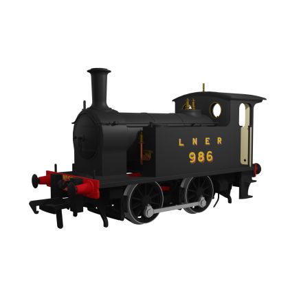 Rapido 932006 OO Gauge LNER Y7 0-4-0 Tank 986 LNER Livery