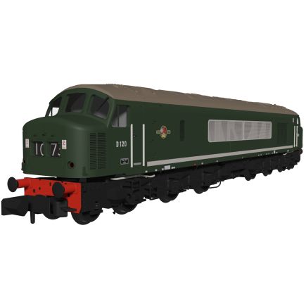 Rapido 948601 N Gauge Class 45 D120 Plain BR Green DCC Sound Fitted