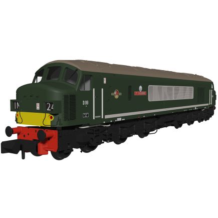 Rapido 948602 N Gauge Class 45 D99 '3rd Carabinier' BR Green With Small Yellow Panels DCC Sound Fitted