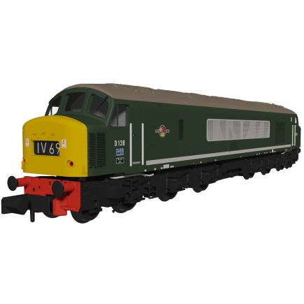 Rapido 948703 N Gauge Class 46 D138 BR Green With Full Yellow Ends DCC Sound Fitted