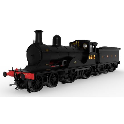 Rapido 959008 OO Gauge LNER D40 4-4-0 6915 LNER Plain Black