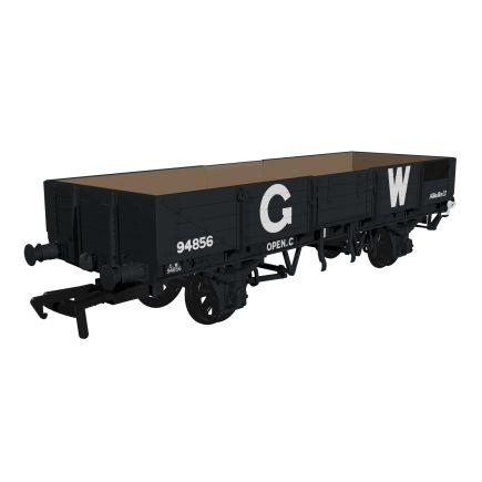 Rapido 964001 OO Gauge GW Diagram O19 Open C Tube Wagon GW Grey 94856