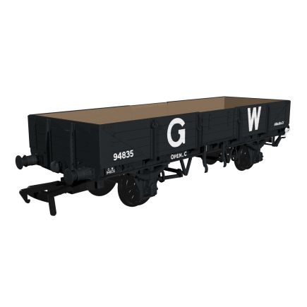 Rapido 965003 OO Gauge GW Diagram O19 Open C Tube Wagon GW Grey 94835