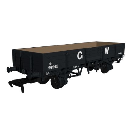 Rapido 964004 OO Gauge GW Diagram O19 Open C Tube Wagon GW Grey 99965