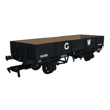 Rapido 964006 OO Gauge GW Diagram O19 Open C Tube Wagon GW Grey 94888