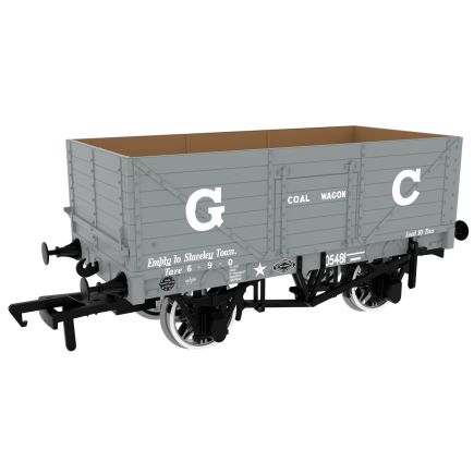Rapido 967262 OO Gauge 7 Plank Wagon Great Central