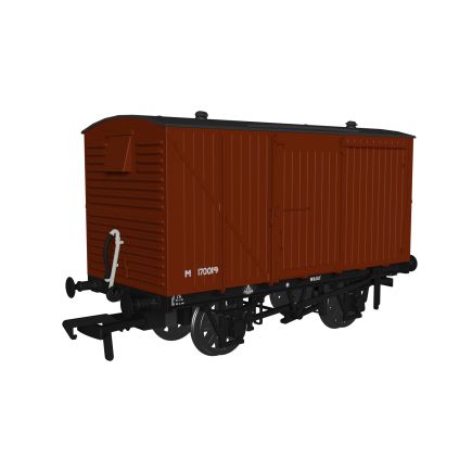 Rapido 970109 OO Gauge LMS Diagram 1832A 12 Ton Van BR Bauxite M170019