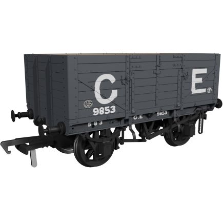 Rapido 973001 OO Gauge GER Diagram 48 7 Plank Wagon GER Grey No.9853