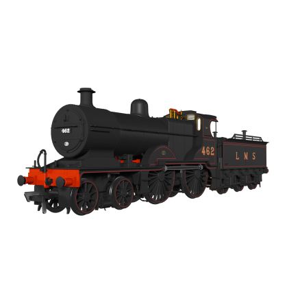 Rapido 974007 OO Gauge MR 483 4-4-0 462 LMS Lined Black