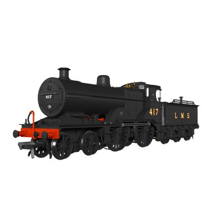 Rapido 974008 OO Gauge MR 483 4-4-0 417 LMS Wartime Black