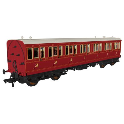 Rapido 978004 OO Gauge SECR Evolution Coach Non Corridor Composite No.1012