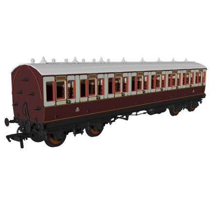 Rapido 978011 OO Gauge LNWR Evolution Coach Non Corridor Third No.2410