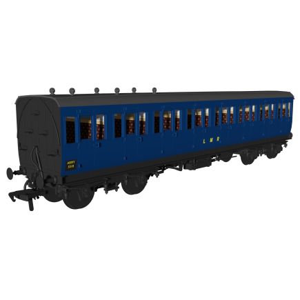 Rapido 978035 OO Gauge LMR Evolution Coach Non Corridor Third ARMY 5318