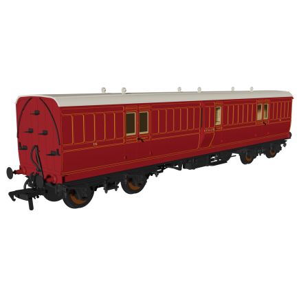 Rapido 978038 OO Gauge SECR Evolution Coach Non Corridor Full Brake No.16