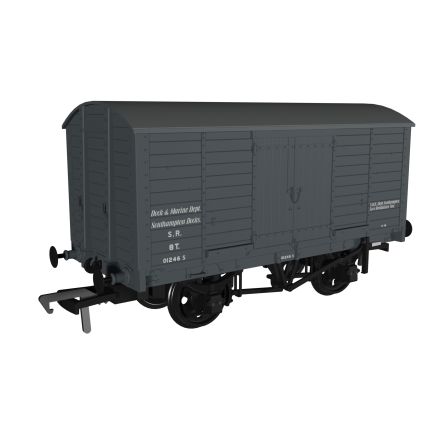 Rapido 979010 OO Gauge LBSCR Diagram 8 Van Post 1936 SR Grey Departmental No.01246S