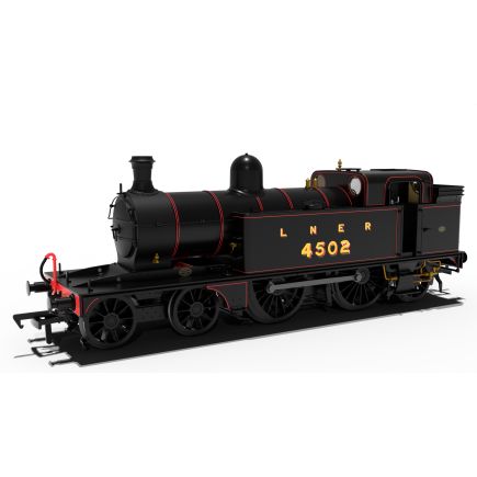 Rapido 989506 OO Gauge LNER C12 4-4-2 Tank 4502 LNER Lined Black DCC Sound Fitted