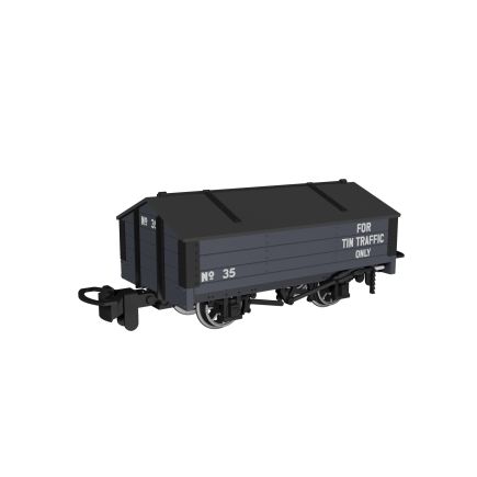 Rapido 990407 OO-9 Peaked Roof Van Dark Grey 'Tin' No.35