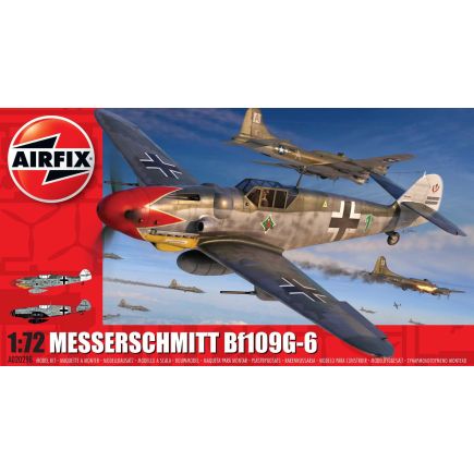 Airfix A02029B Messerschmitt Bf109G-6 Plastic Kit