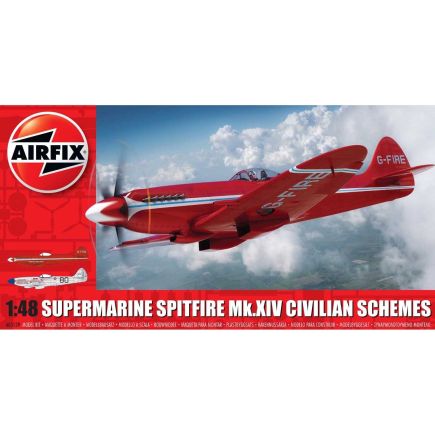 Airfix A05139 Supermarine Spitfire MkXIV Race Schemes Plastic Kit