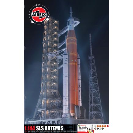 Airfix A50202 SLS Artemis Plastic Kit Gift Set