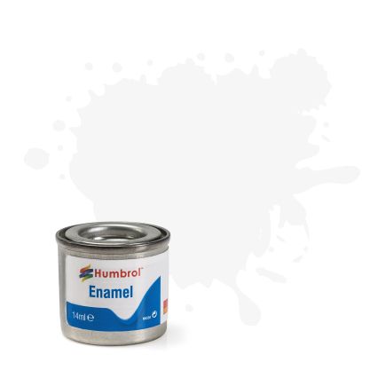 Humbrol White Enamel Paint - Various finishes and sizes to choose