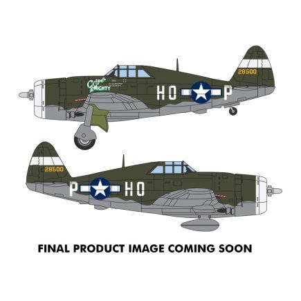 Corgi AA33828 Republic P-47D Thunderbolt 42-8500/HO-P 'Cripes A' Mighty'