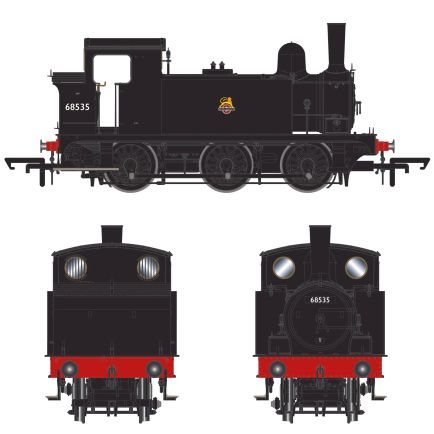Accurascale ACC2447DCC LNER J67 Buckjumper 0-6-0 68535 BR Black Early Crest DCC Sound Fitted