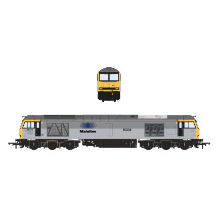 Accurascale ACC3036DCC OO Gauge BR Class 60 60075 'Liathach' Mainline Grey DCC Sound Fitted