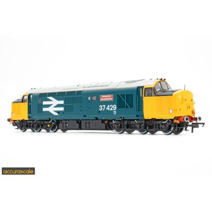 Accurascale ACC3155 OO Gauge Class 37 37429 'Eisteddfod Genedlaethol' BR Large Logo Blue With Welsh Dragon