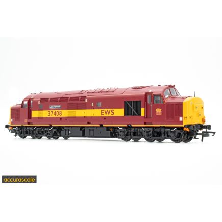 Accurascale ACC3160DCC OO Gauge Class 37 37408 'Loch Rannoch' EWS DCC Sound Fitted