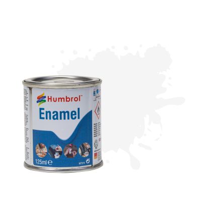 Humbrol White Enamel Paint - Various finishes and sizes to choose