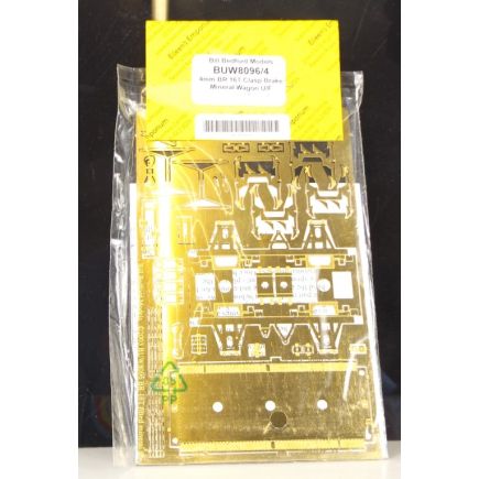 Bill Bedford Models BUW8096/4 4mm BR 16 Ton Clasp Brake Mineral Wagon Underframe