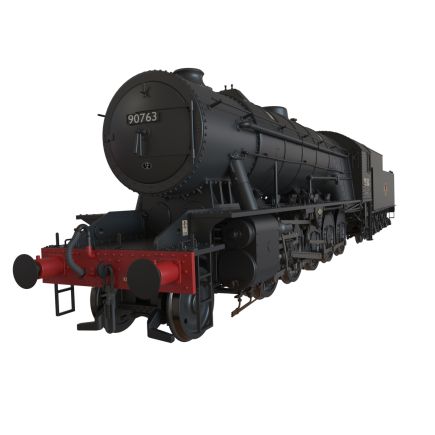 Clark Railworks C1006BS OO Gauge WD Austerity 2-10-0 90763 BR Black Late Crest DCC Sound Fitted