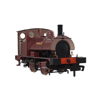 Clark Railworks C1024S OO Gauge L&Y Class 21 Pug 0-4-0 Ex.11243 'Prince' Red DCC Sound Fitted