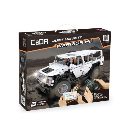 CaDA C51044W Warrior H2 Radio Control Plastic Brick Kit