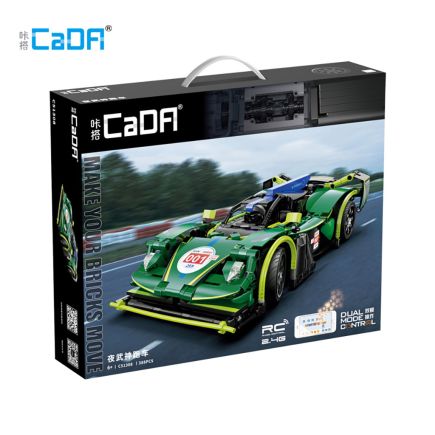 CaDA C51308W Emerald Deity Sport Car Plastic Brick Kit