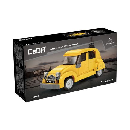 CaDA C55021W Citroen 2CV Plastic Brick Kit