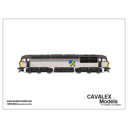 Cavalex Models CM-56052-TGCSF OO Gauge BR Class 56 56052 BR Railfreight Construction Sector DCC Sound Fitted