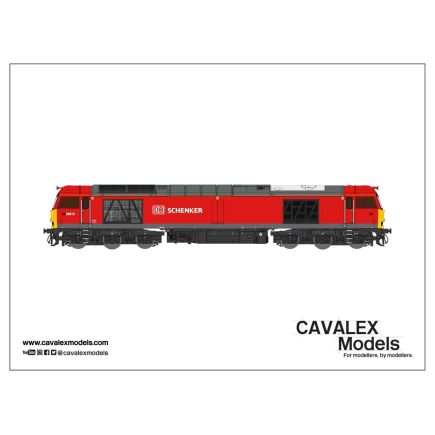 Cavalex CM60010DBSF OO Gauge Class 60 60010 DB Cargo