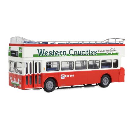 EFE E40803 OO Gauge Leyland Atlantean Open Top Red Bus NBC 925 925GTA