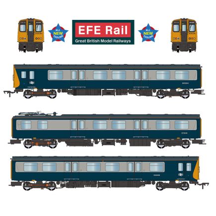 EFE Rail E81002 OO Gauge Class 313 3 Car EMU 313036 BR Blue & Grey